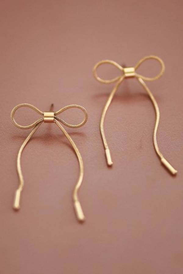 Twinkle Ties 18K Gold Earrings